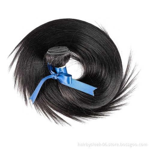 Rebecca  8A grade non remy 18 to 36inches super long straight wave hair vendors 100g natural black cheap brazilian hair bundles